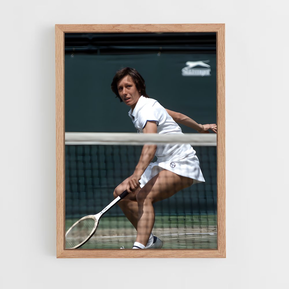 Poster Martina navratilova capturées – affiche Tennis (vue 4)
